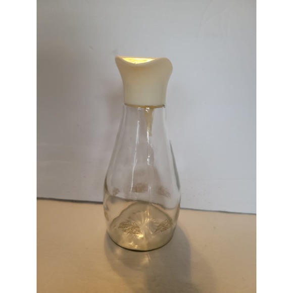 Log Cabin Vintage Federal Gold Eagle Syrup Dispenser - Picture 3 of 5